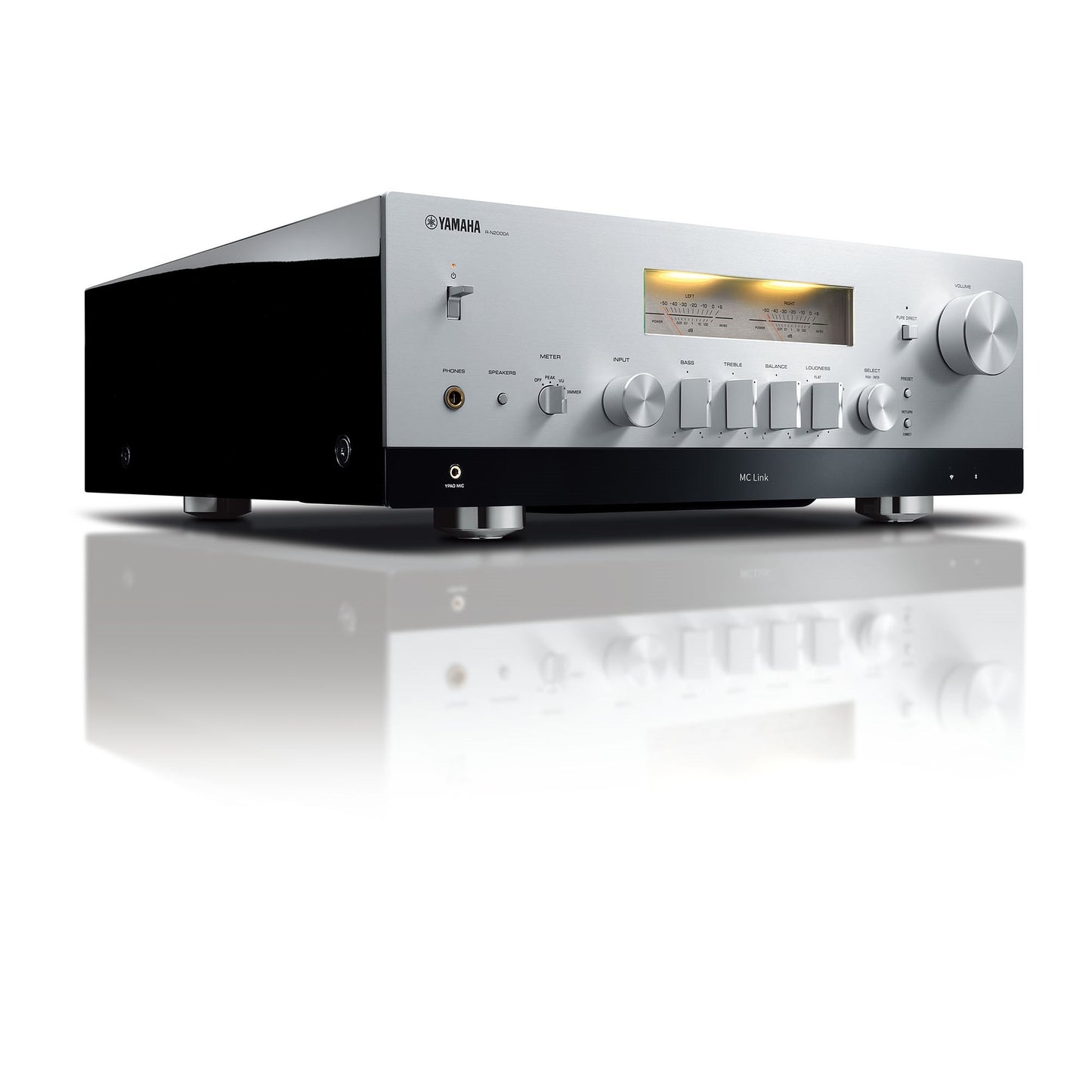 Product Image of the Yamaha R-N2000A Integrated Amplifier in Silver