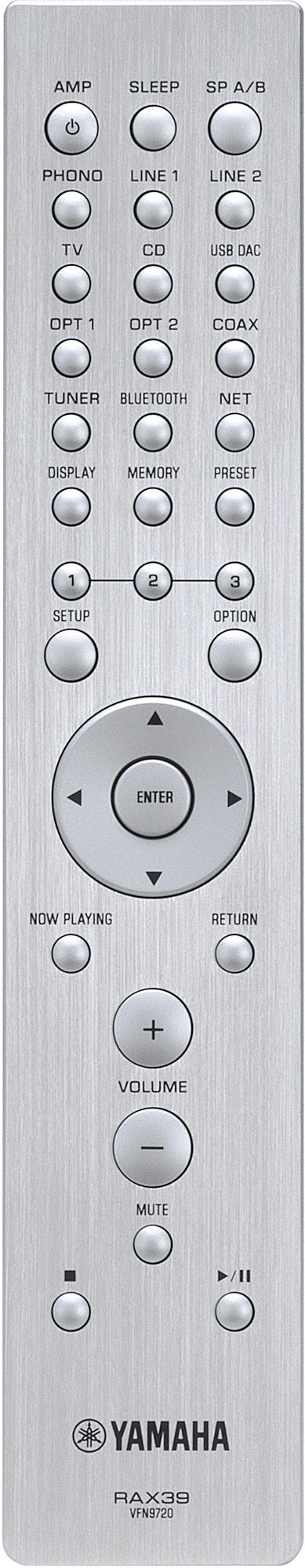 Product Image of the Yamaha R-N2000A Integrated Amplifier Remote