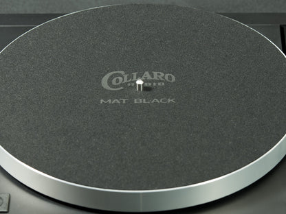 Product Image for the Collaro Mat Black Turntable Mat