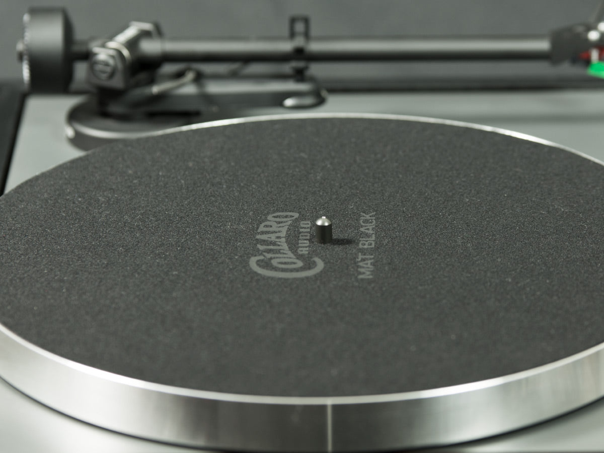 Product Image for the Collaro Mat Black Turntable Mat