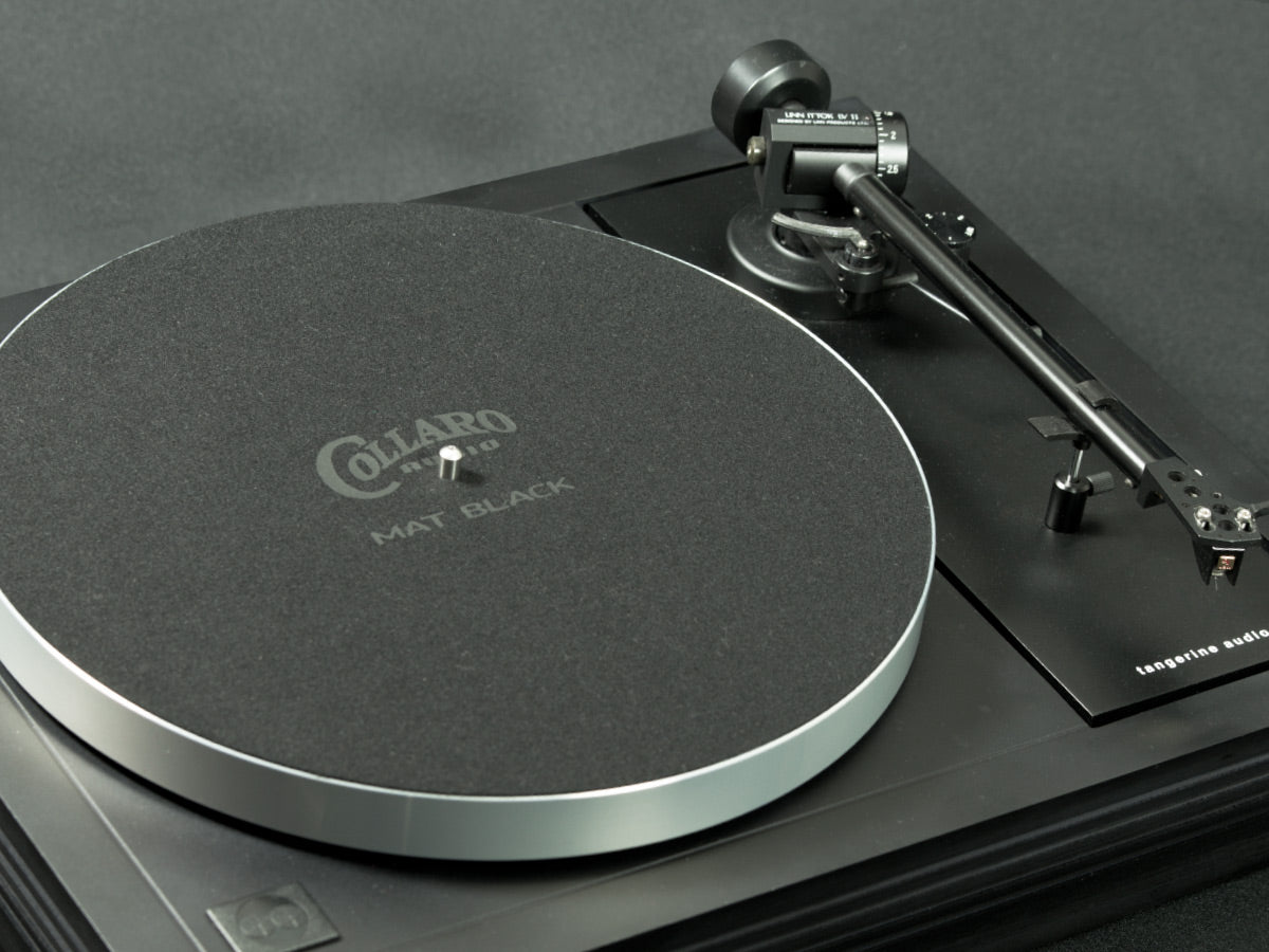 Product Image for the Collaro Mat Black Turntable Mat