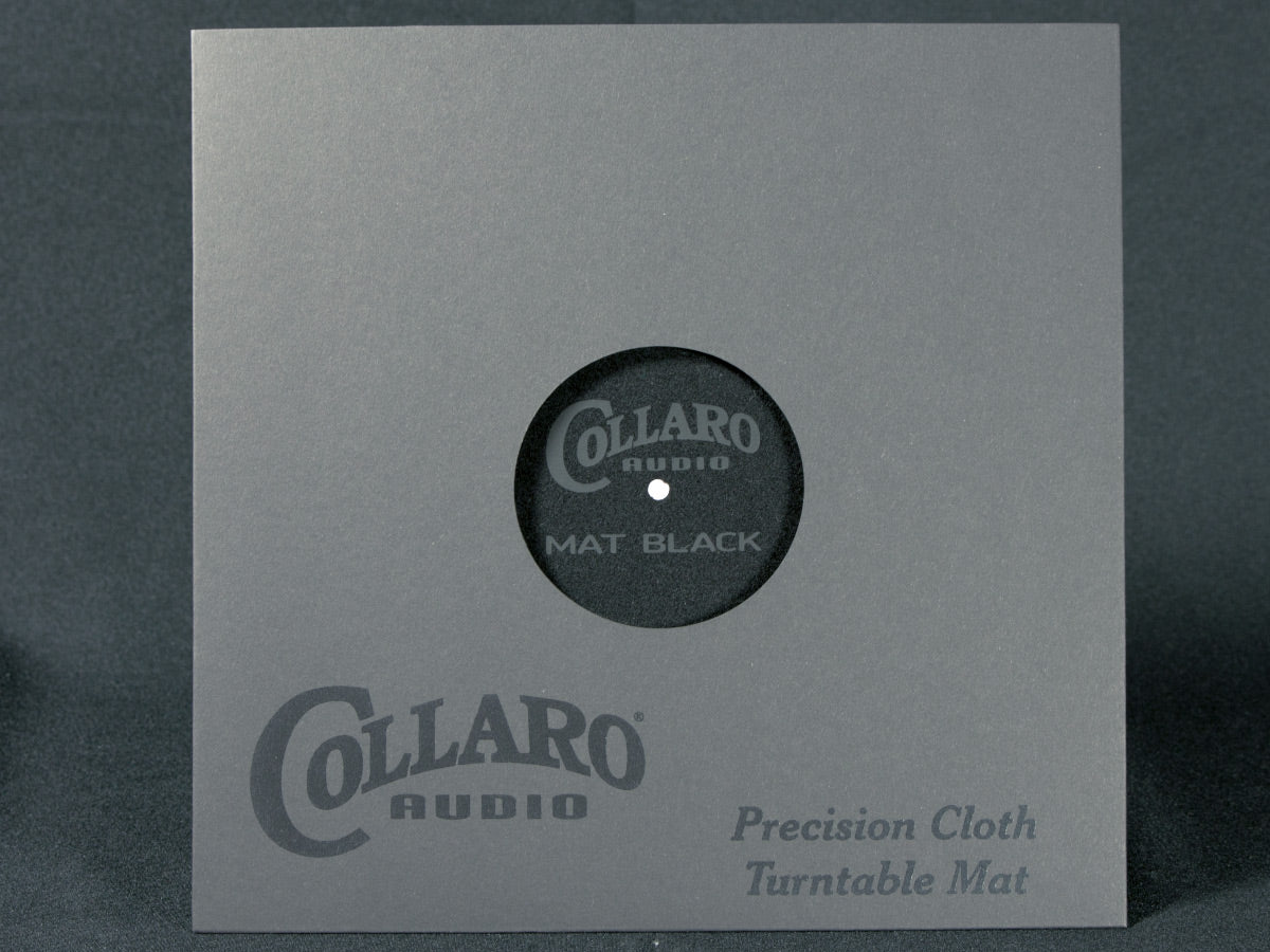 Product Image for the Collaro Mat Black Turntable Mat