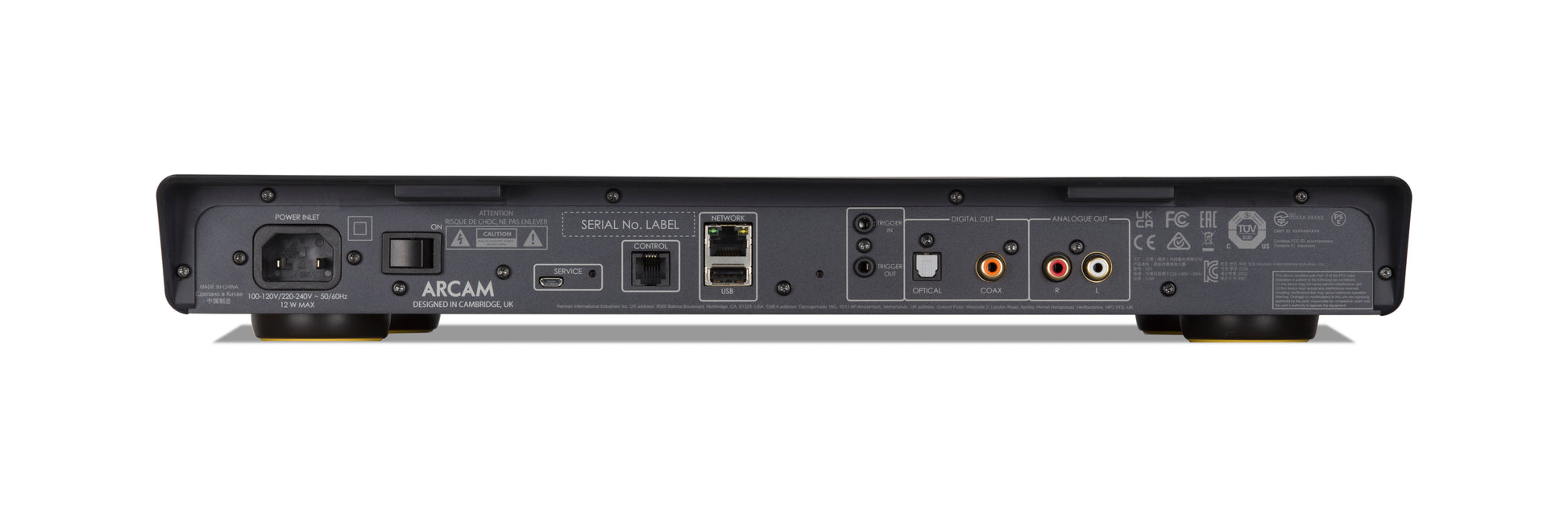 Product Image for the Arcam ST5 Music Streamer Rear panel