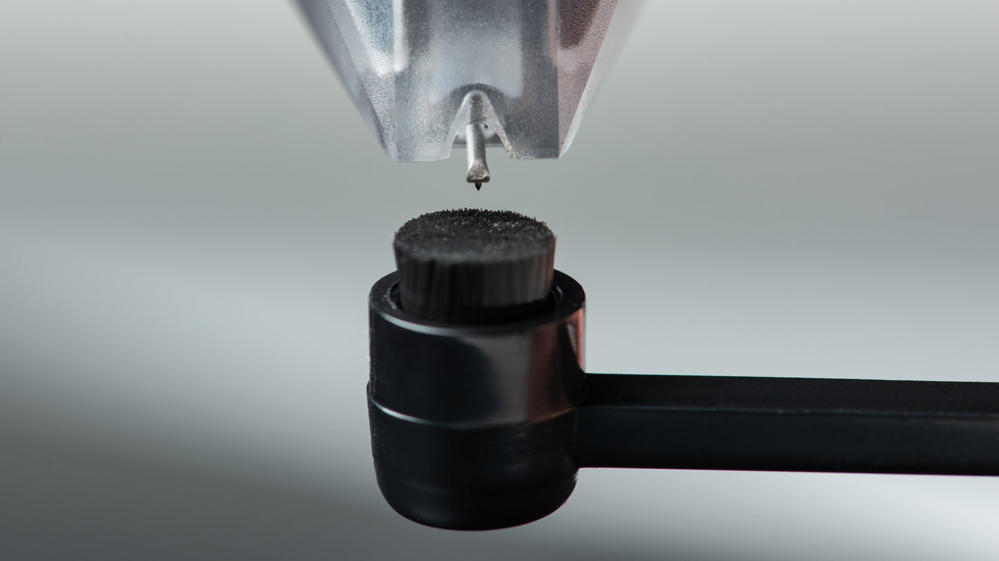 Lifestyle Image of Pro-Ject Clean It Turntable Stylus Cleaning Brush