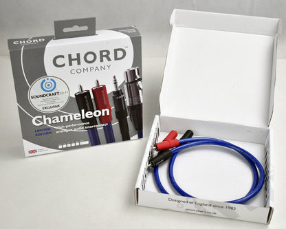 Product image of the Chord Chameleon RCA Cable, exclusive to Soundcraft Hi-Fi