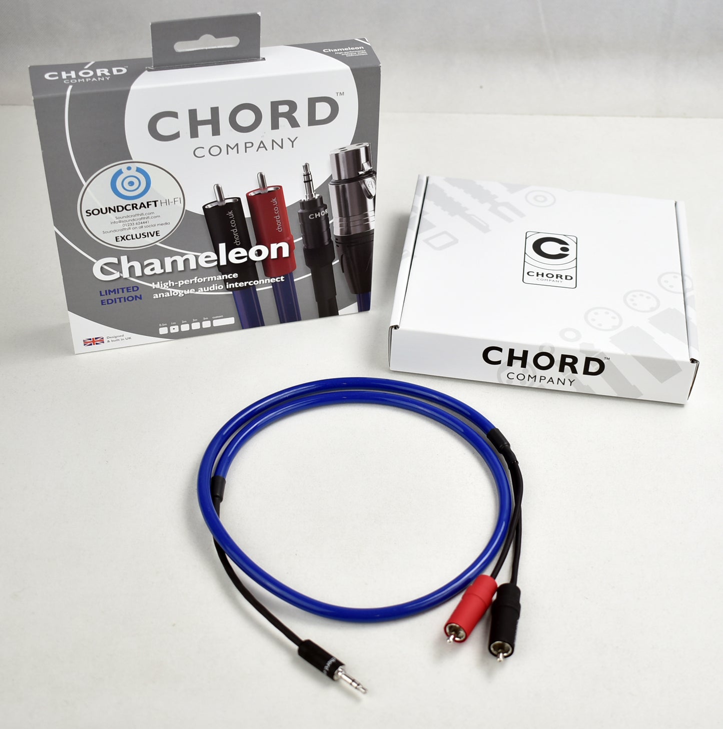 Product Image of the Chord Chameleon 3.5mm Jack - 2RCA Cable