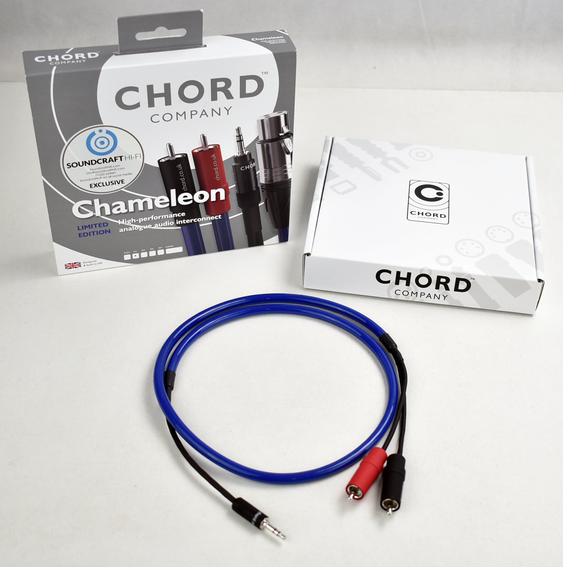Product Image of the Chord Chameleon 3.5mm Jack - 2RCA Cable