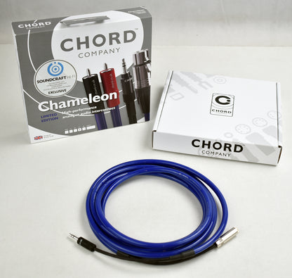Product Image of the Chord Chameleon 3.5mm Jack M - F Extension Cable