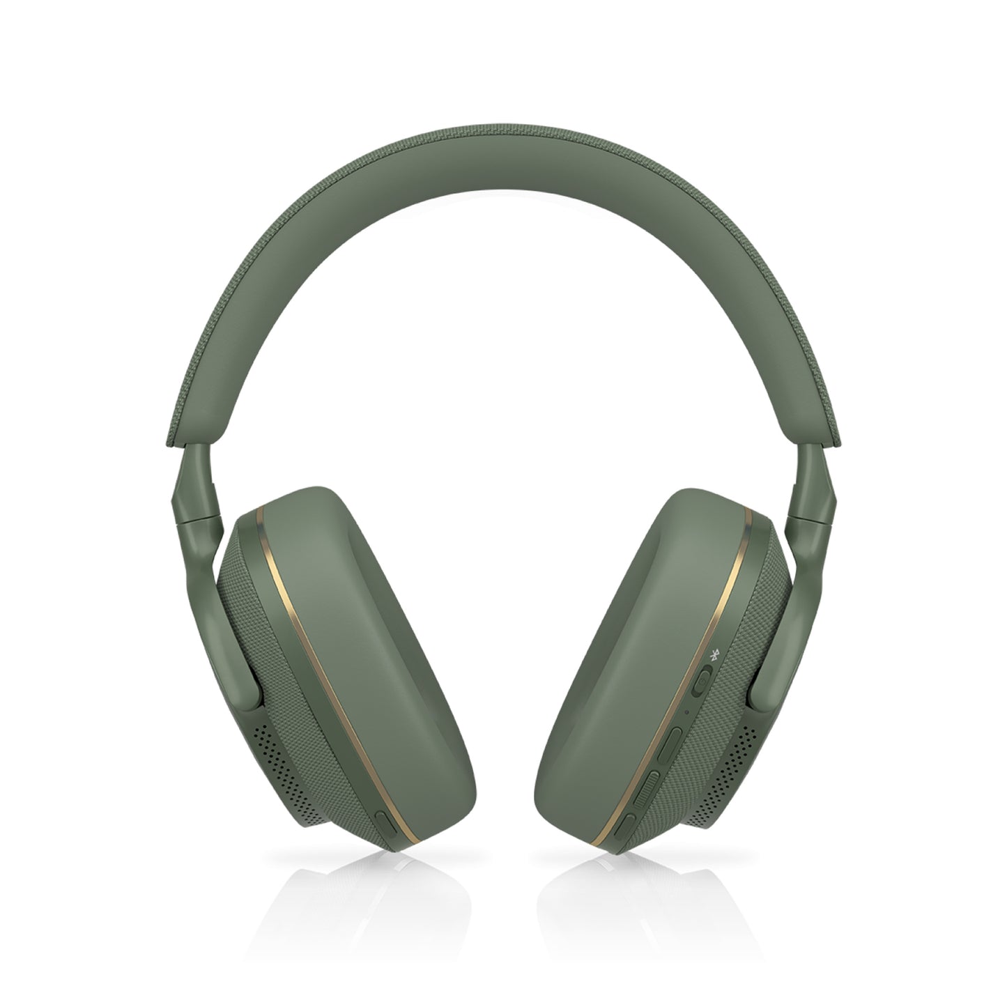 Product Image of the Bowers & Wilkins Px7 S2e wireless headphones in Forest Green