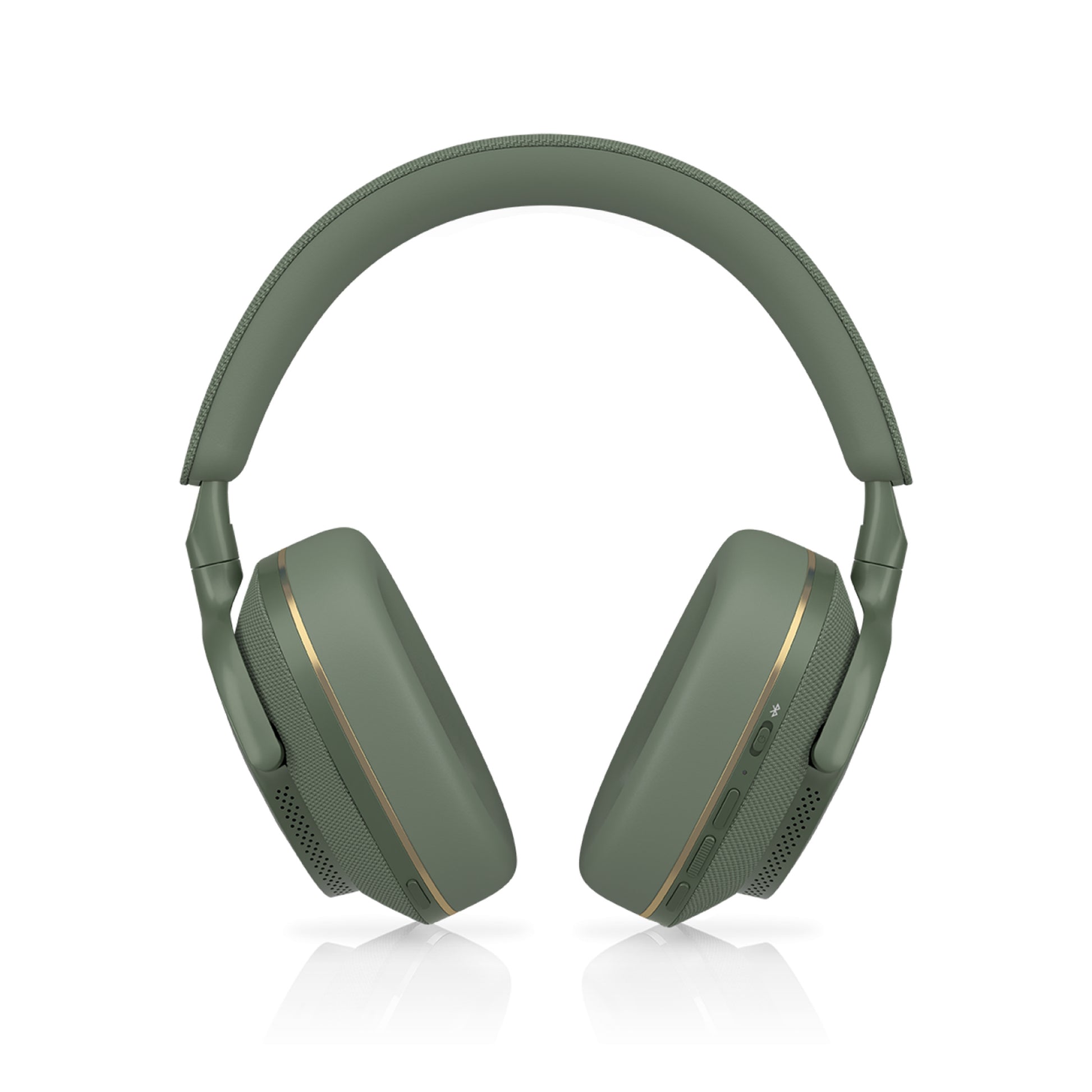 Product Image of the Bowers & Wilkins Px7 S2e wireless headphones in Forest Green