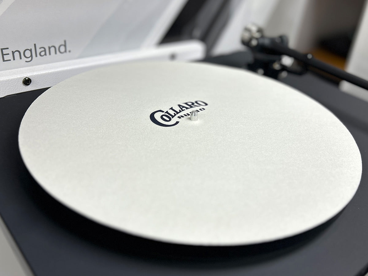 Product Image for the Collaro White Turntable Mat