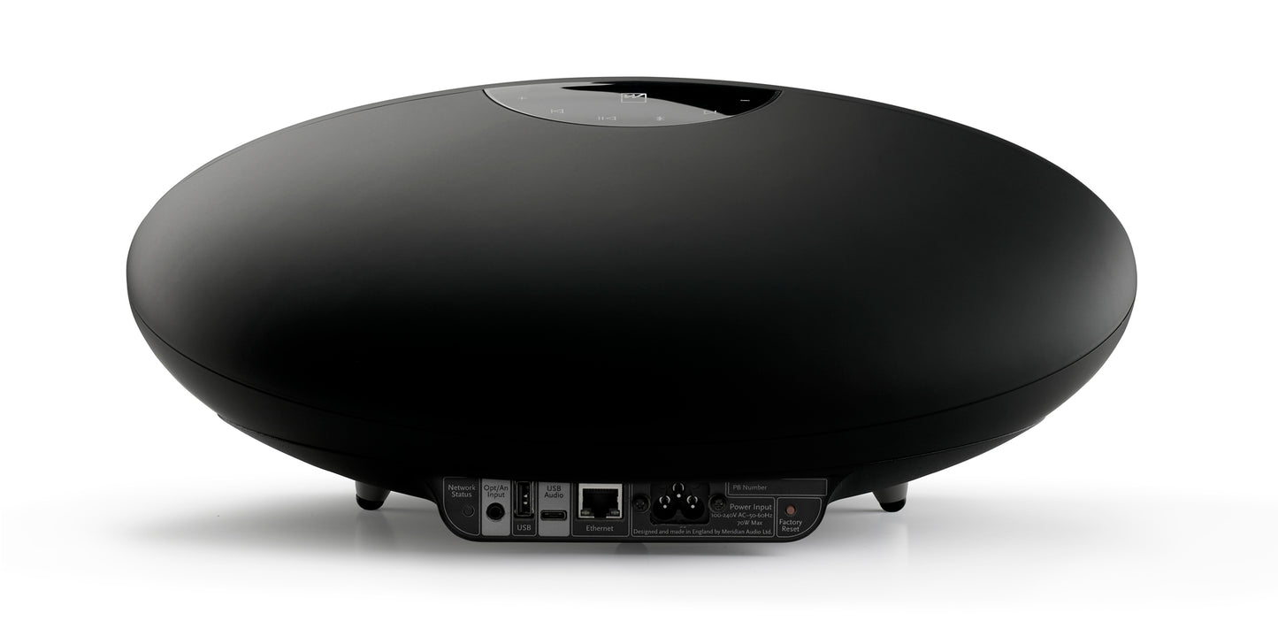 Product Image of the Meridian Ellipse Wireless Speaker Rear Panel