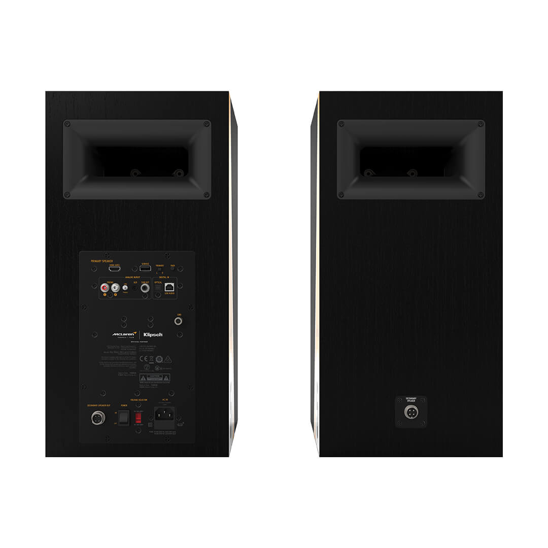 Product Image of the Klipsch The Nines McLaren Edition Powered Bookshelf Speakers