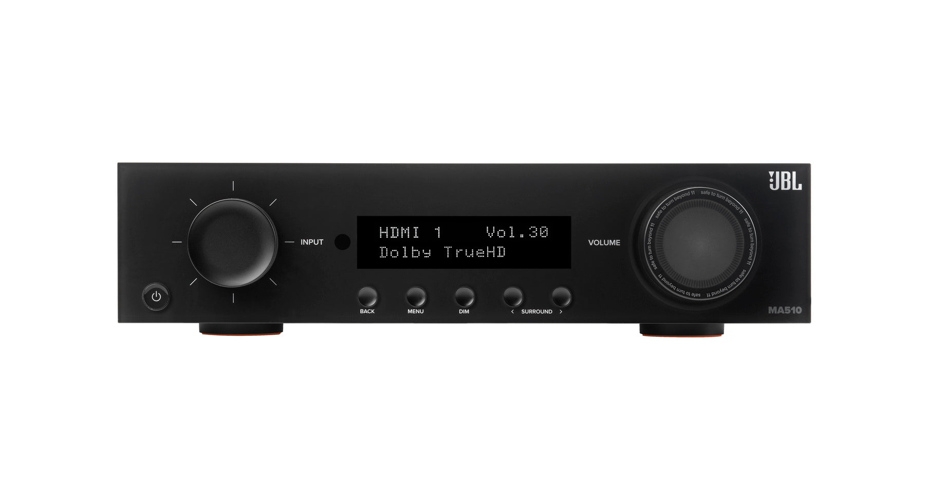Product Image of the JBL MA510 AV Receiver in Black