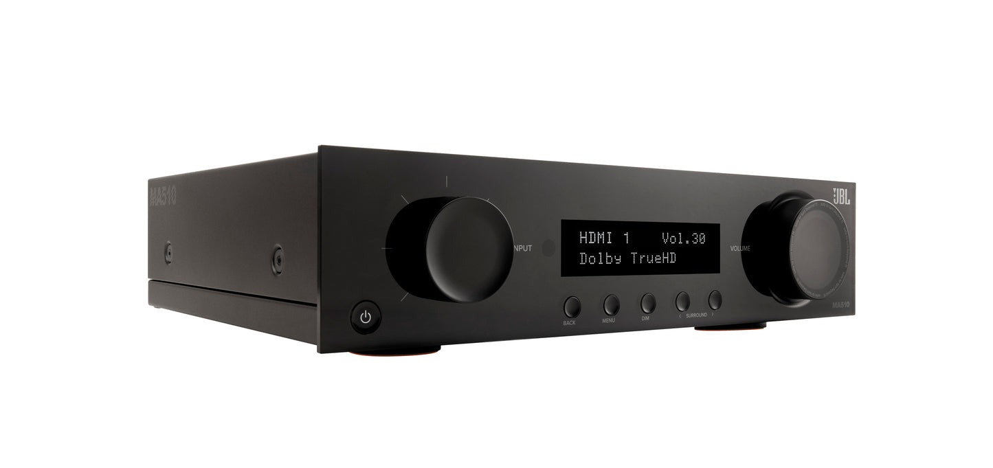 Product Image of the JBL MA510 AV Receiver in Black