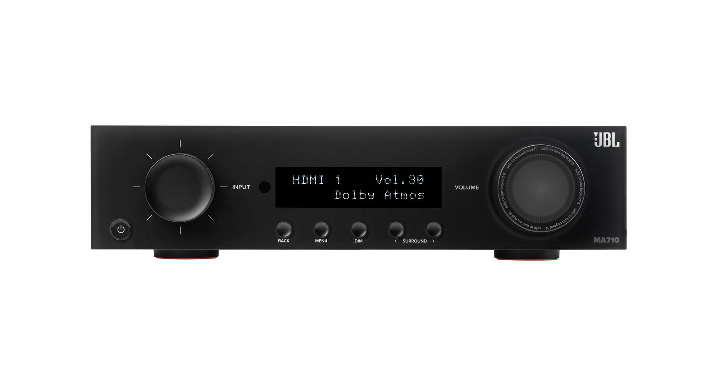 Product Image of the JBL MA710 AV Receiver in Black