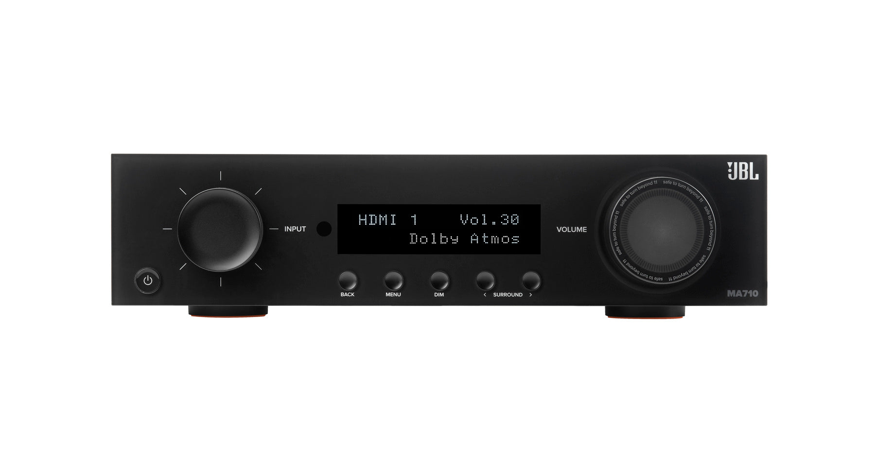 Product Image of the JBL MA710 AV Receiver in Black