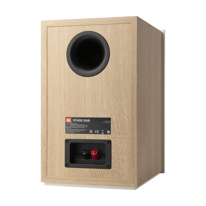 Product Image of the JBL Stage 250B Bookshelf Speakers in Latte/White