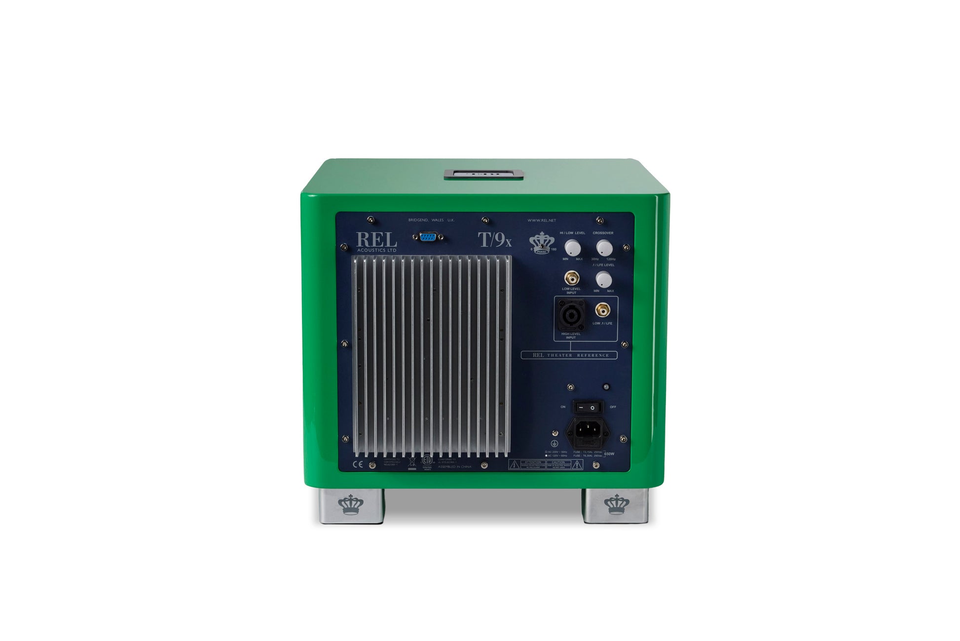 Product image of the REL T/9x Subwoofer in Green With Envy