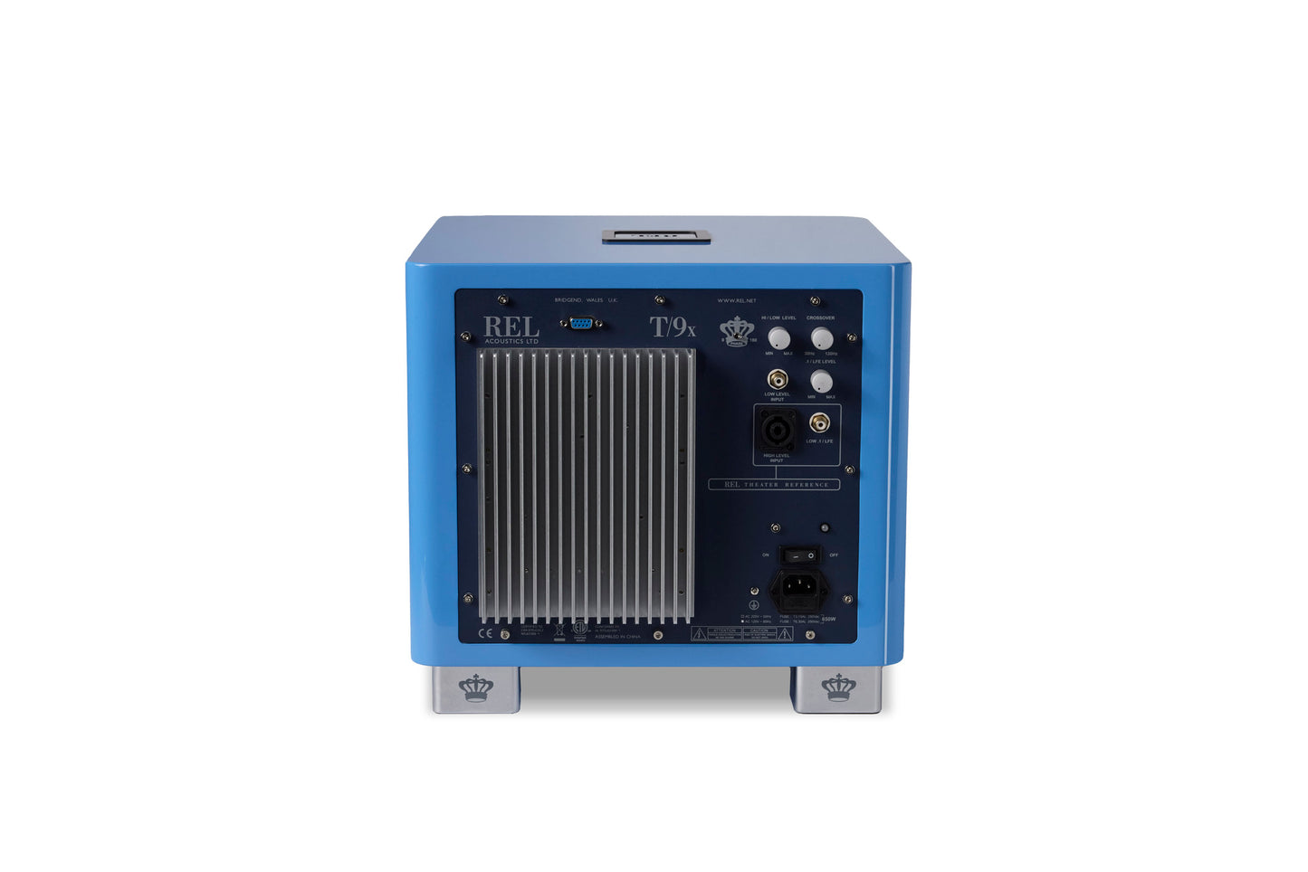Product image of the REL T/9x Subwoofer in French Racing Blue