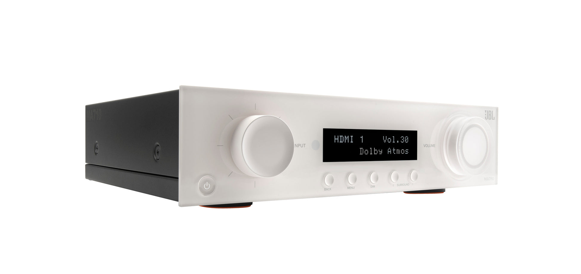 Product Image of the JBL MA710 AV Receiver in White