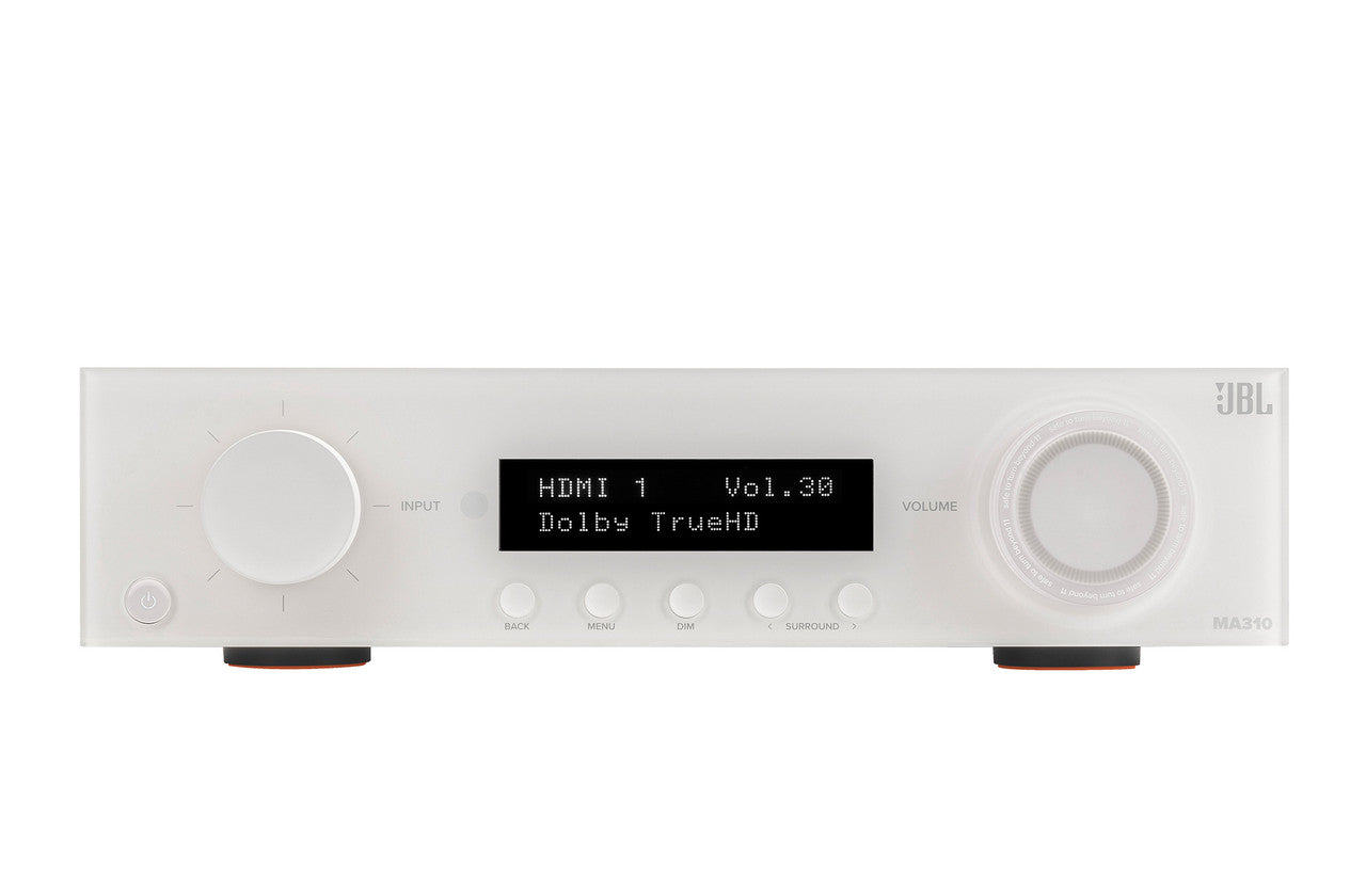 Product Image of the JBL MA310 AV Receiver in White