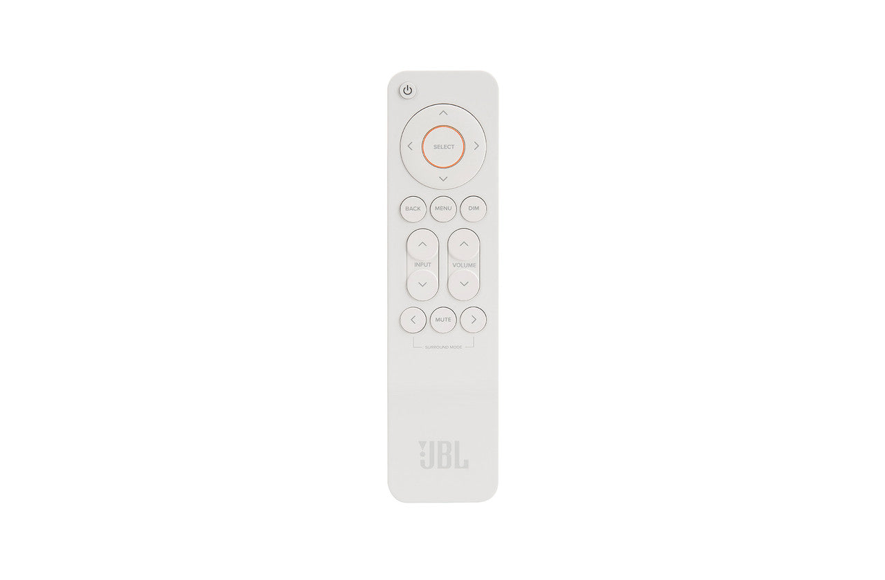 Product Image of the JBL MA9100HP AV Receiver Remote in White