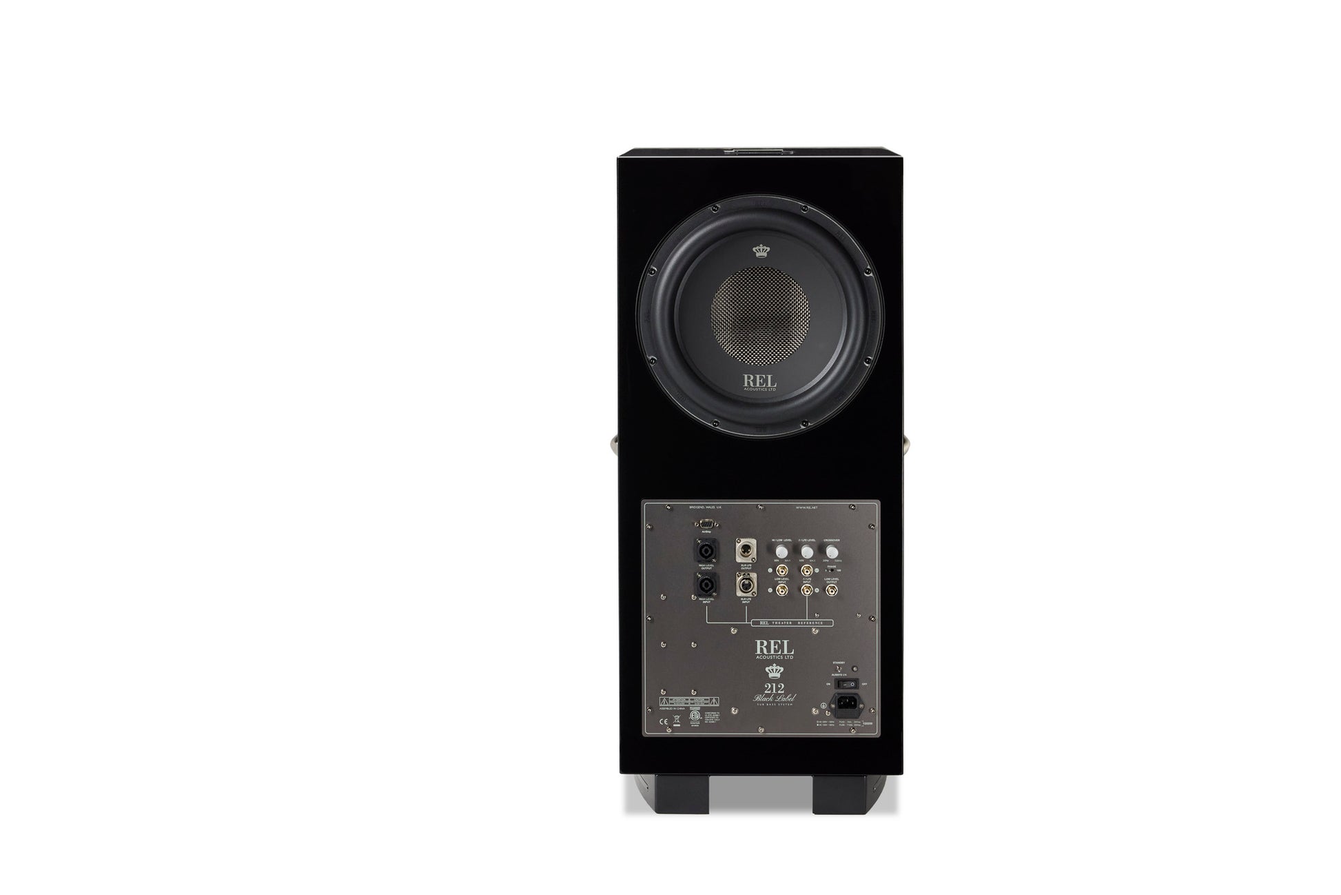 Product Image of the REL 212 Black Label Subwoofer