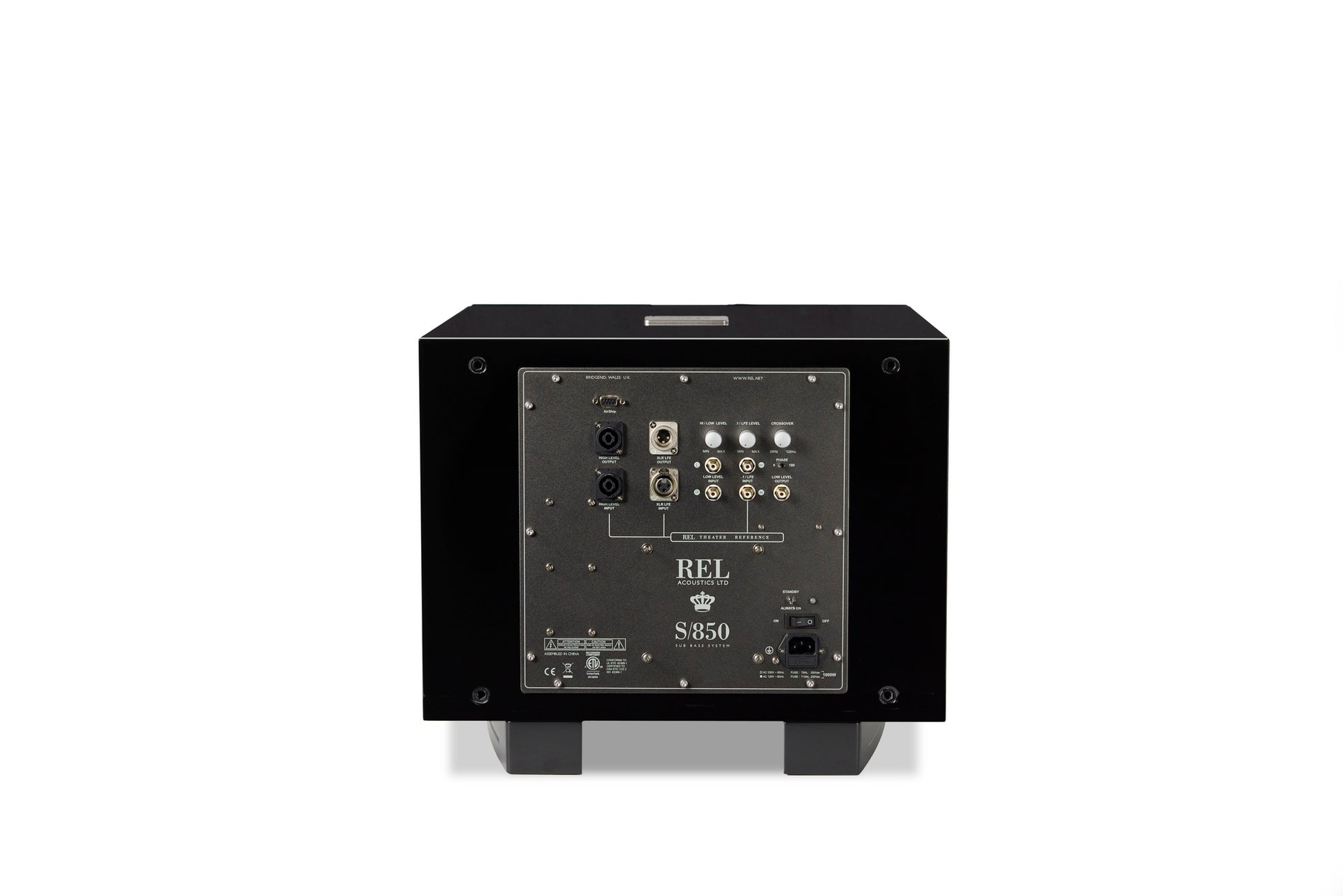Product Image of the REL S/850 Subwoofer in Black