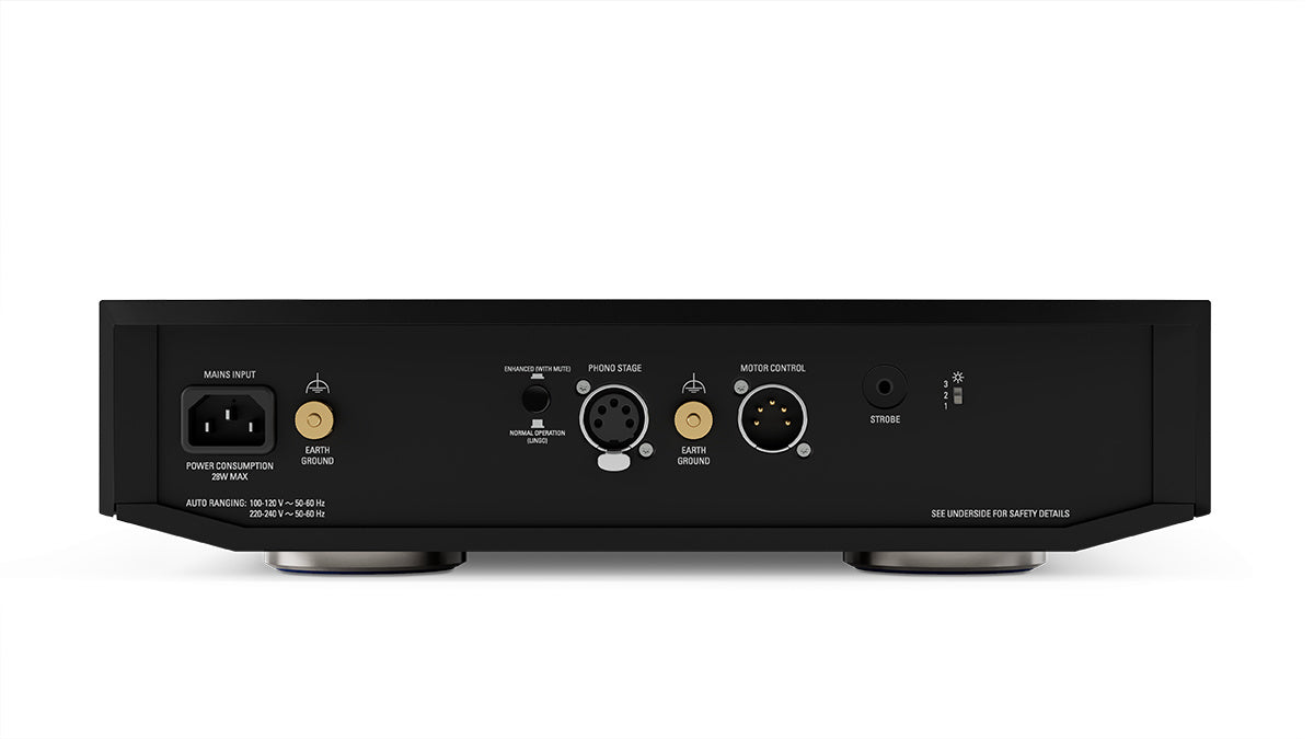 Product Image of the Linn Klimax Radikal LP12 Power Supply Rear Panel in Black