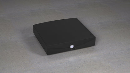 Lifestyle Image of the Linn Klimax Radikal LP12 Power Supply in Black