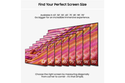 Product Image of the Samsung QN90F 43 Inch QLED TV