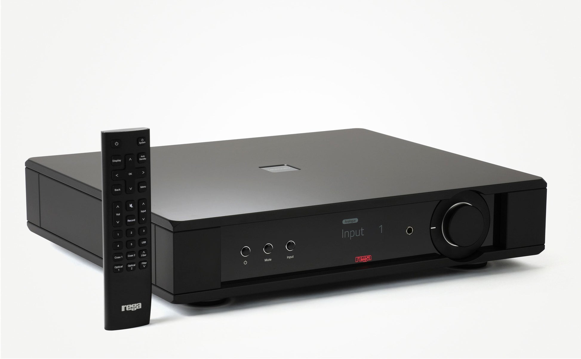 Product Image of a Rega Mercury Preamplifier with remote