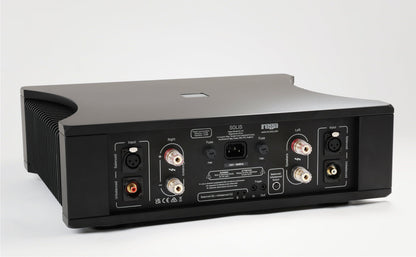 Product Image of a Rega Solis Power Amplifier rear panel