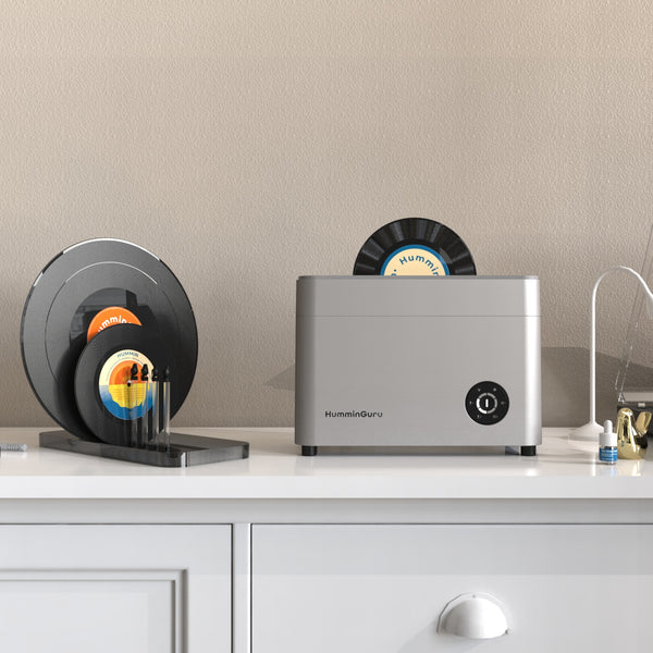 Lifestyle Image of HumminGuru HG05 NOVA Advanced Ultrasonic Vinyl Record Cleaner