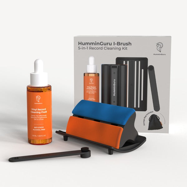 Product Image of HumminGuru I-Brush 5-in-1 Record Cleaning Kit