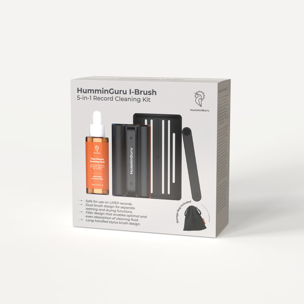 Product Image of HumminGuru I-Brush 5-in-1 Record Cleaning Kit