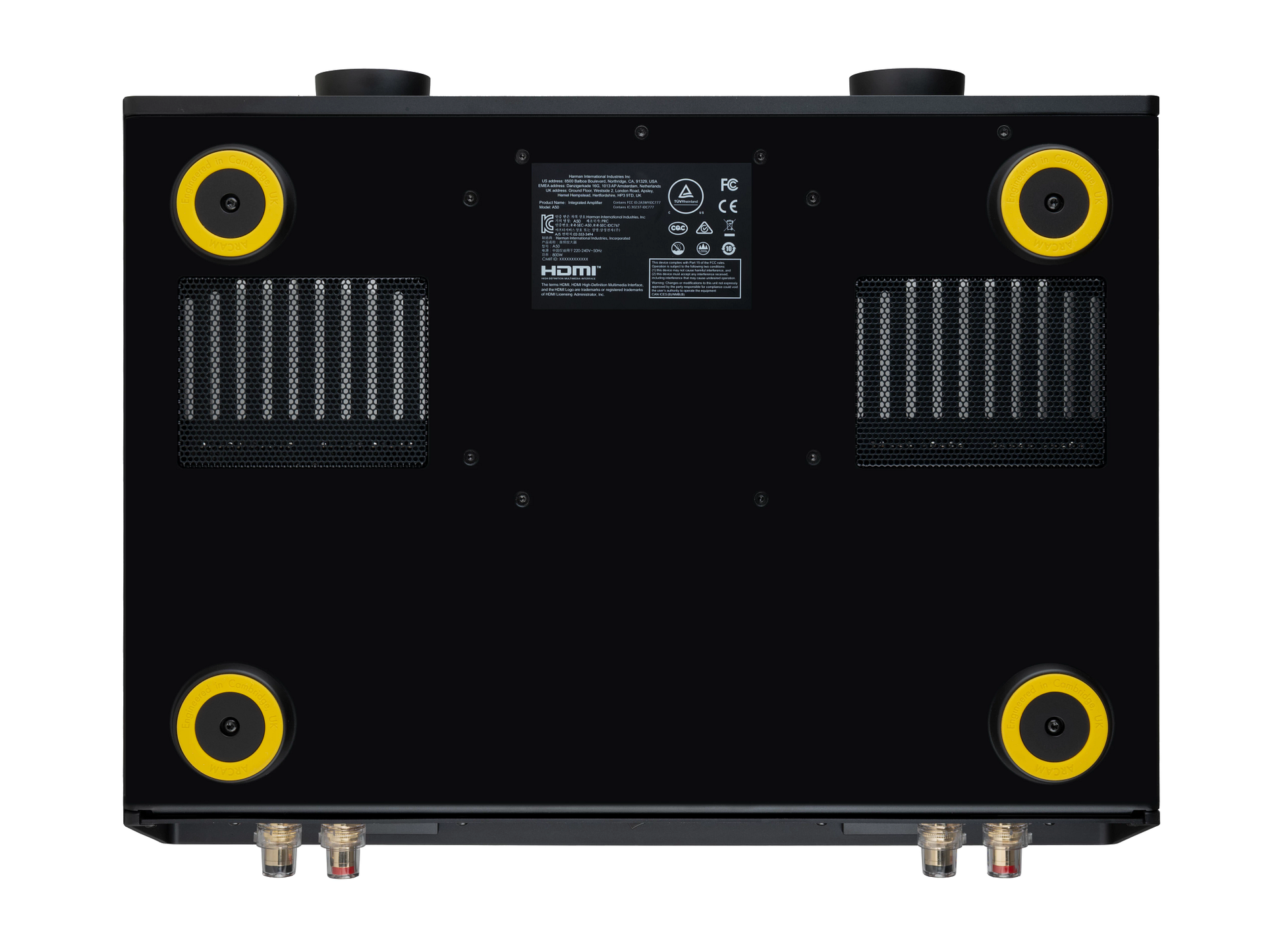 Product Image of the Arcam A50 Signature Dual Mono Integrated Amplifier