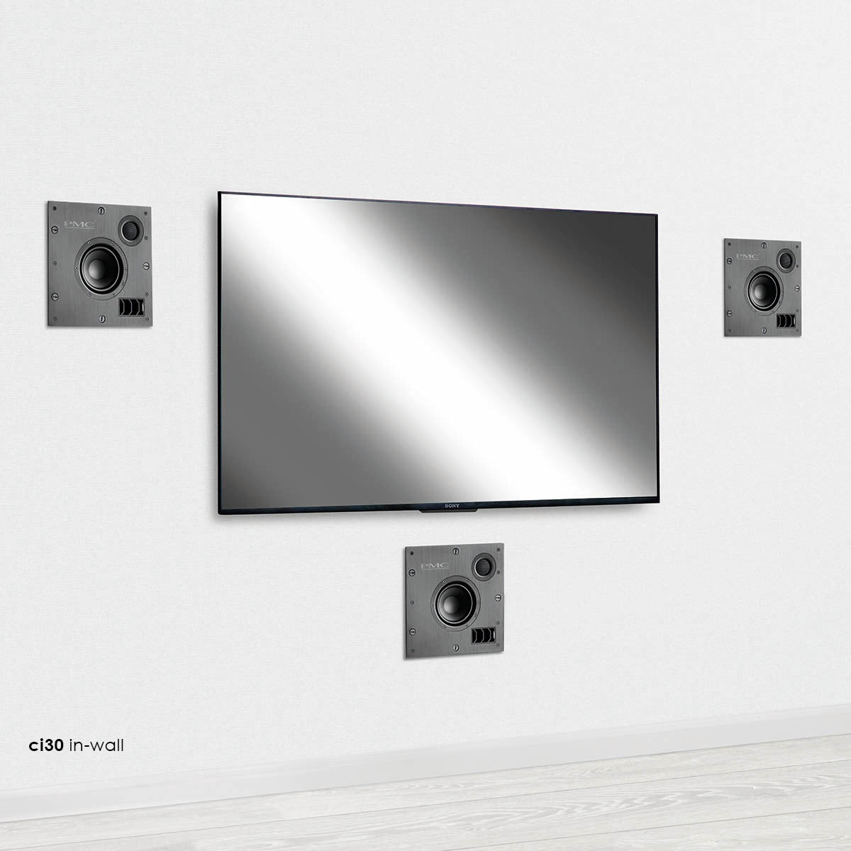 Product image of the PMC ci30 In-Wall Speaker