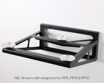 Product Image of a Rega Turntable Wall bracket with RP6, RP8 & RP10 Adaptors in black