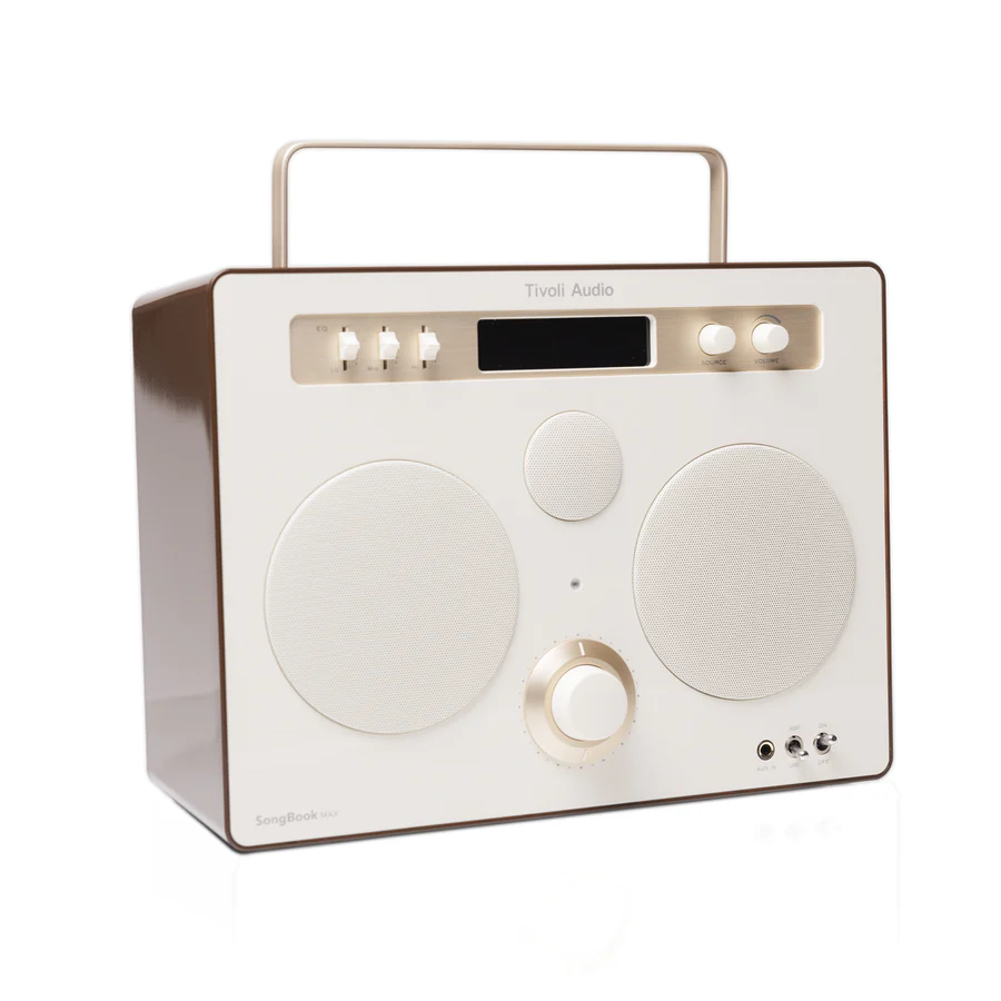 Product Image of Tivoli SongBook Max Portable FM/DAB Radio/Speaker with Pre-Amp, Analog EQ, Bluetooth & Aux-In
