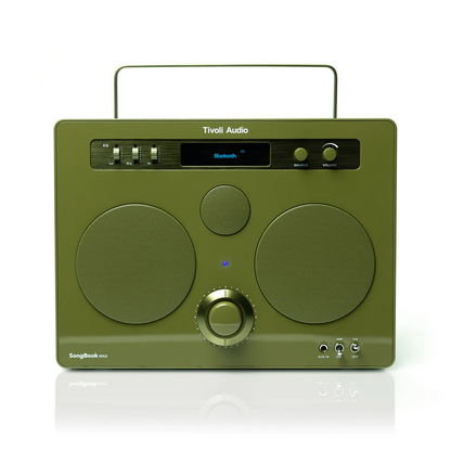Product Image of Tivoli SongBook Max Portable FM/DAB Radio/Speaker with Pre-Amp, Analog EQ, Bluetooth & Aux-In