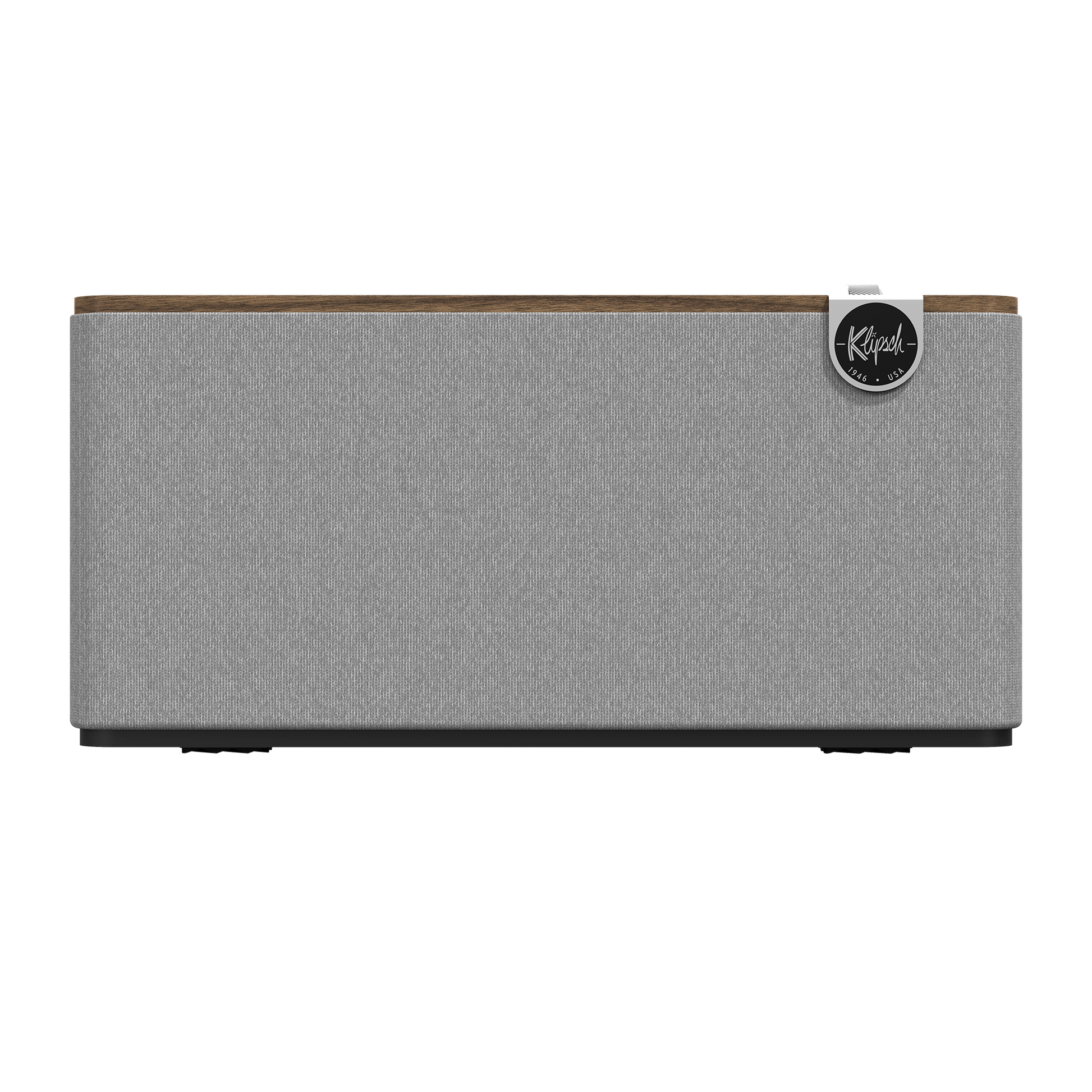 Product Image of the Klipsch Three Plus Bluetooth Speaker in Walnut