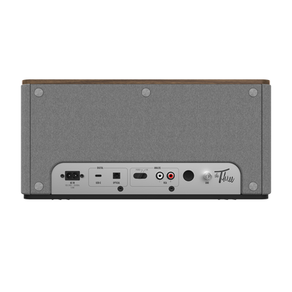 Product Image of the Klipsch Three Plus Bluetooth Speaker in Walnut