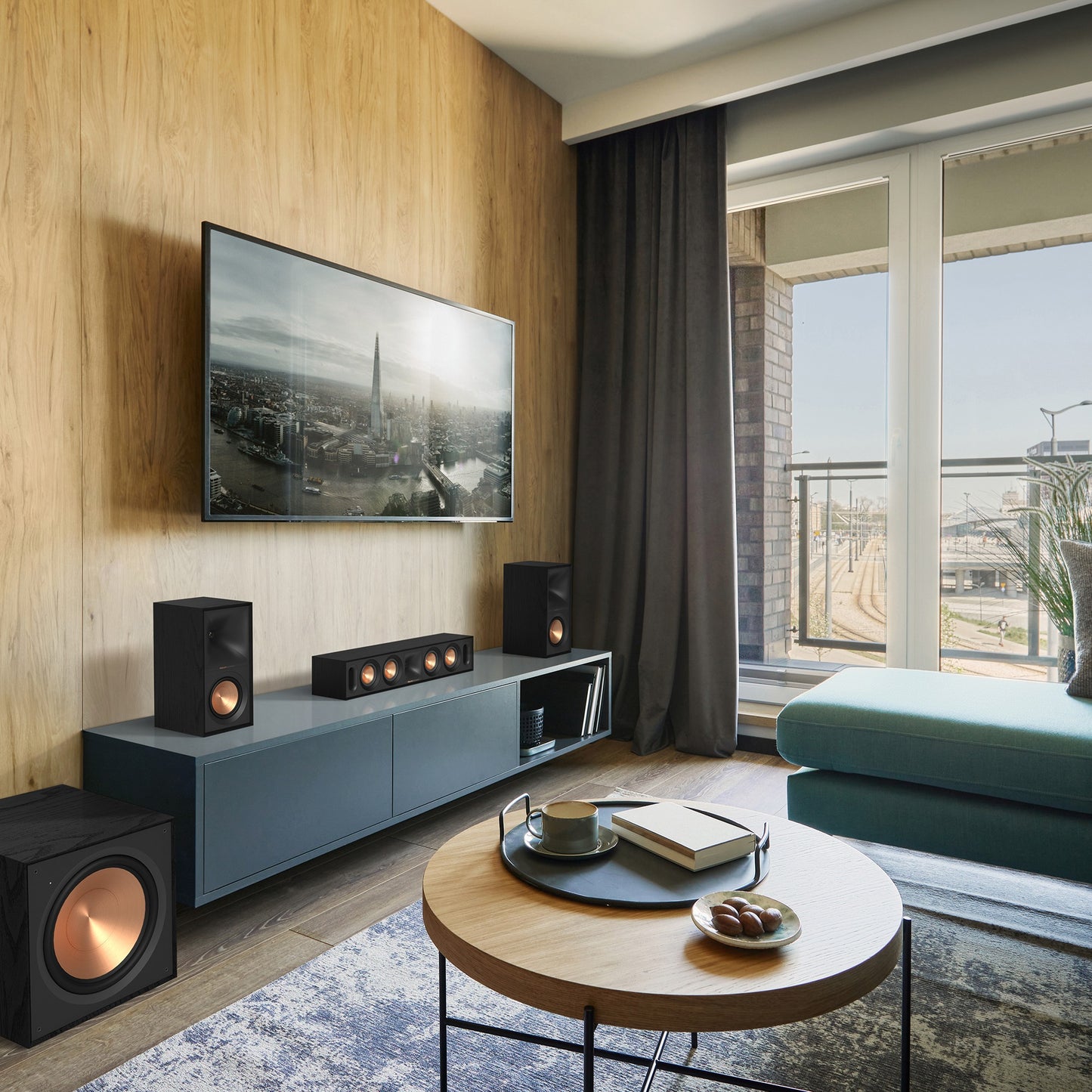 Lifestyle Image of the Klipsch R-30C Centre Speaker