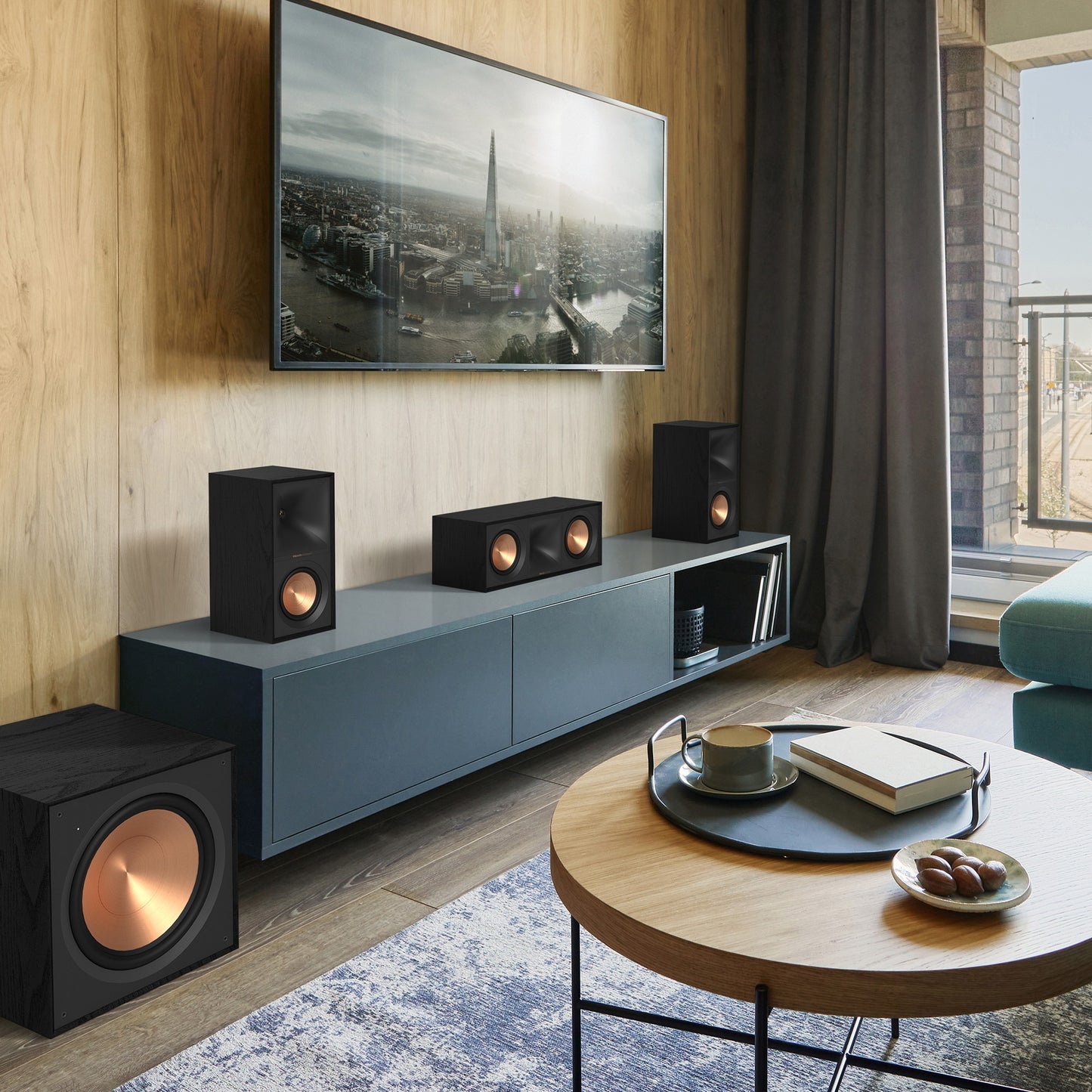 Lifestyle Image of the Klipsch R-50C Centre Speaker
