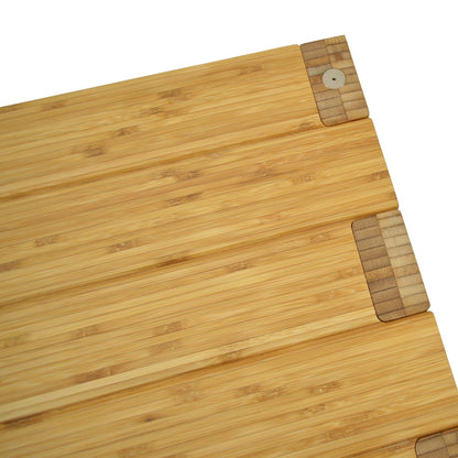Product Image of the 4 tier Atacama Elite Eco 24 Hi-Fi Rack in Natural Bamboo