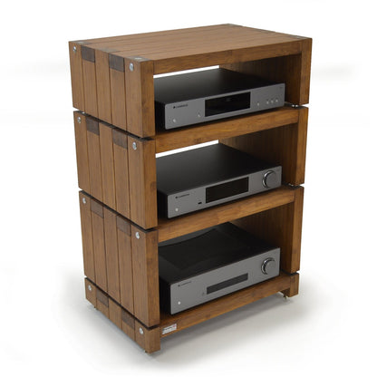 Product Image of the 4 tier Atacama Elite Eco 24 Hi-Fi Rack in Dark Bamboo
