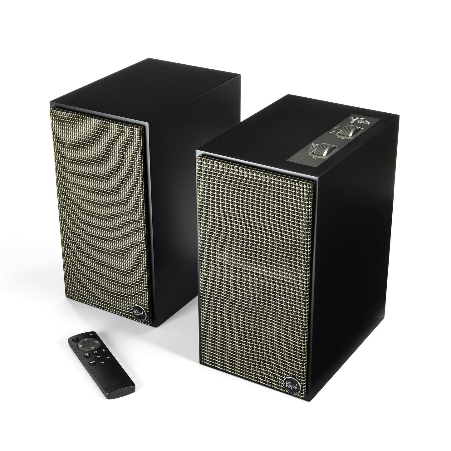 Product Image of the Klipsch The Fives Powered Bookshelf Speakers in Black