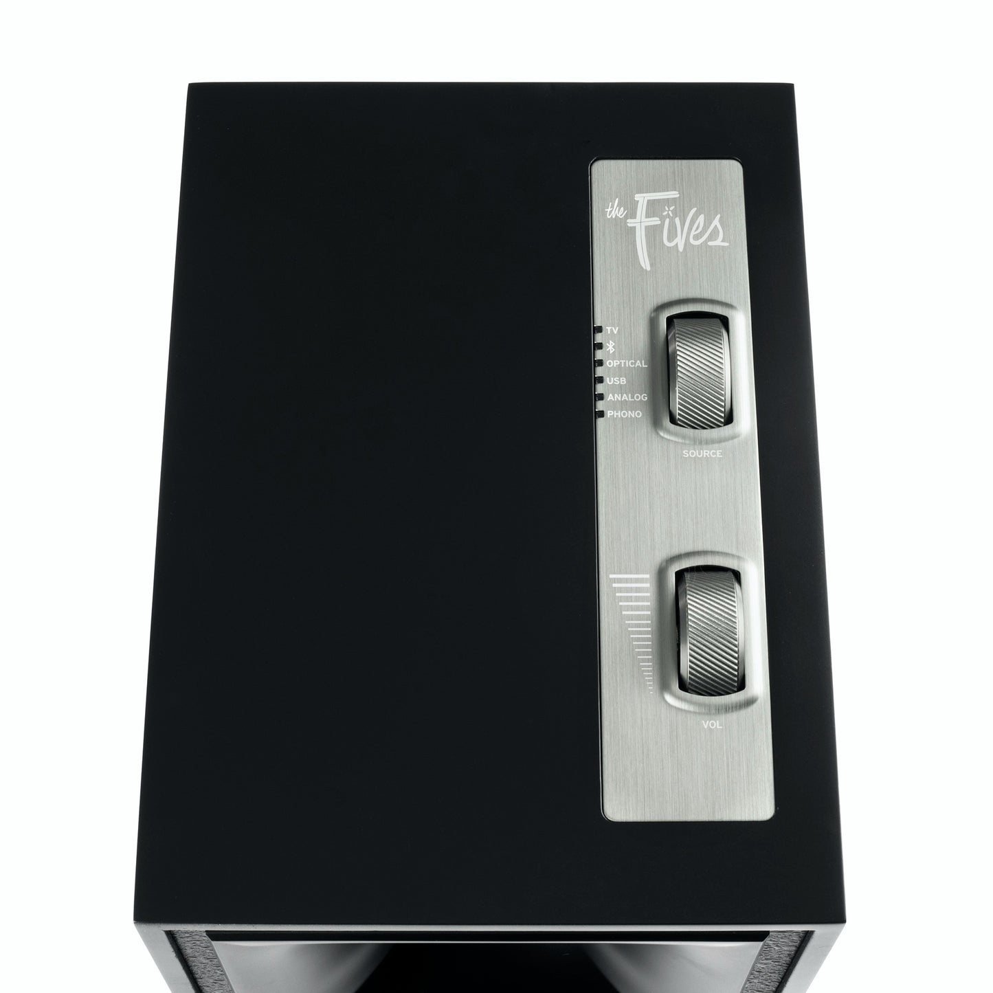 Product Image of the Klipsch The Fives Powered Bookshelf Speakers in Black